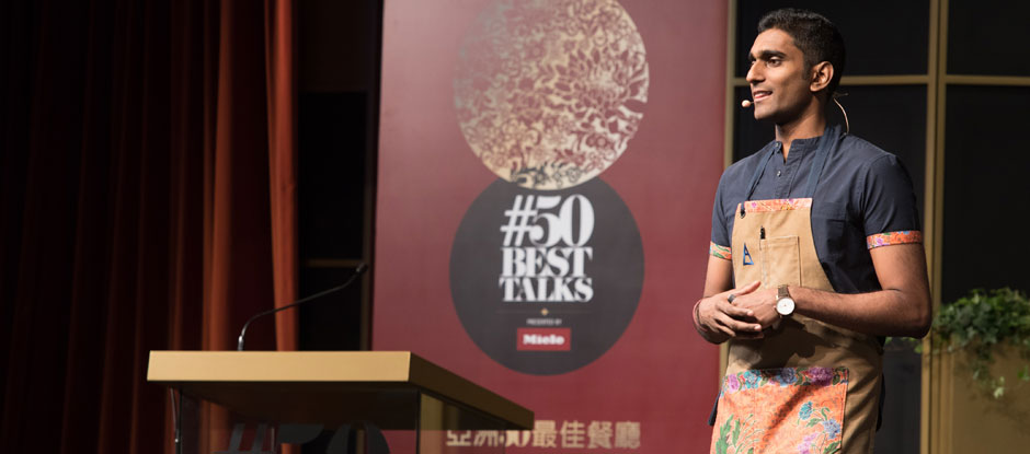 Vijay Mudaliar on Native's Singaporean identity and creating cocktails with ants at #50BestTalks