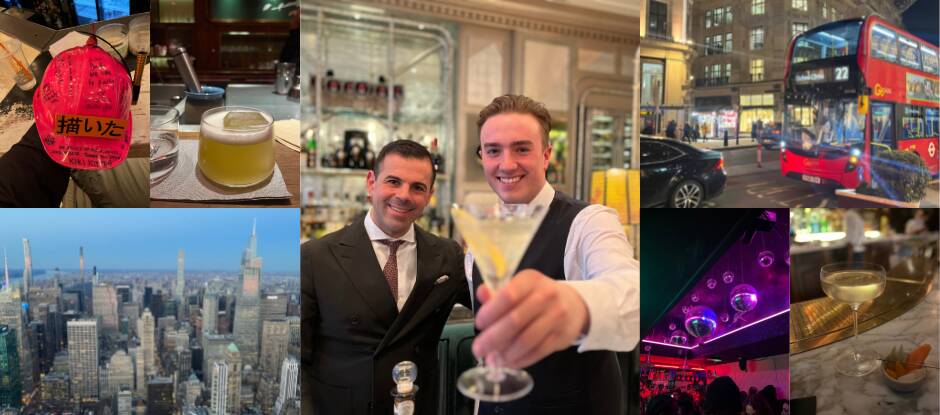 Drew's Diaries: postcards from London and New York from the winner of the 50 Best Bars The Blend Scholarship 2022