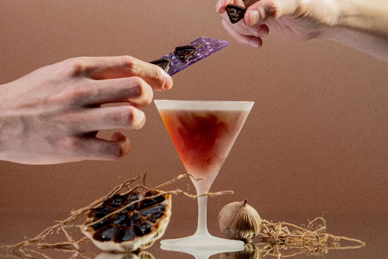 Hope Sesame - Black Garlic Manhattan