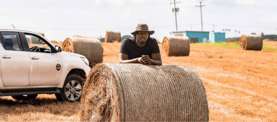 This Bajan youth farmer is tackling food insecurity one sweet potato at a time